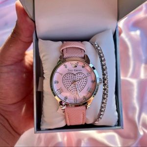 JUICY COUTURE LIGHT PINK WATCH